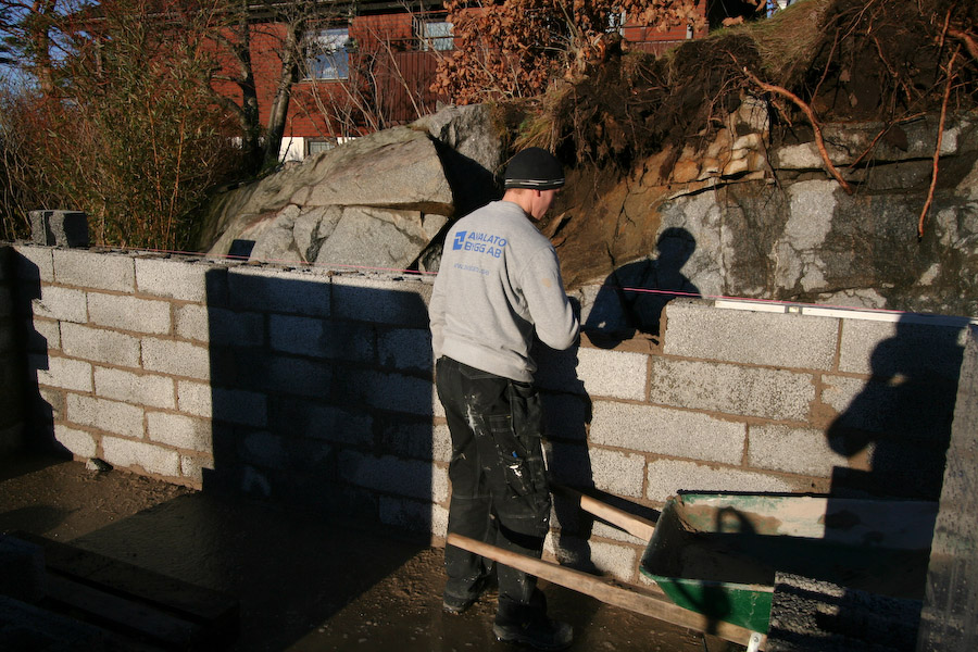 Nyproduktion villa Vstergrds Vale, Nset